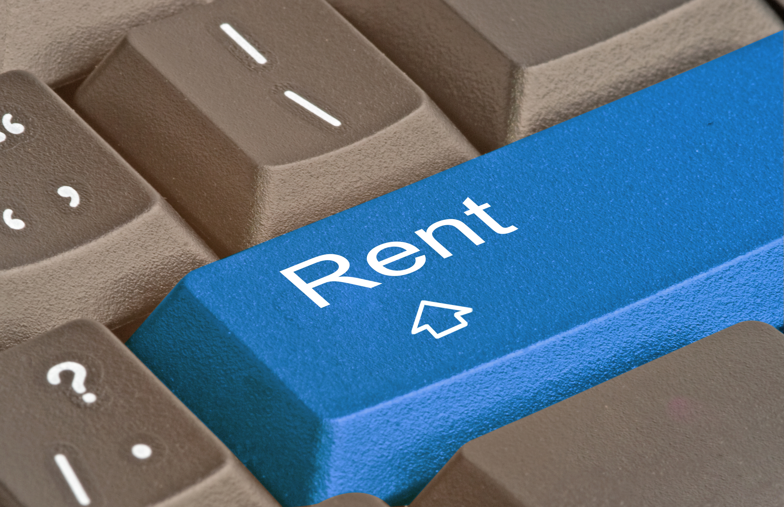 rent key on keyboard lets you collect rent online